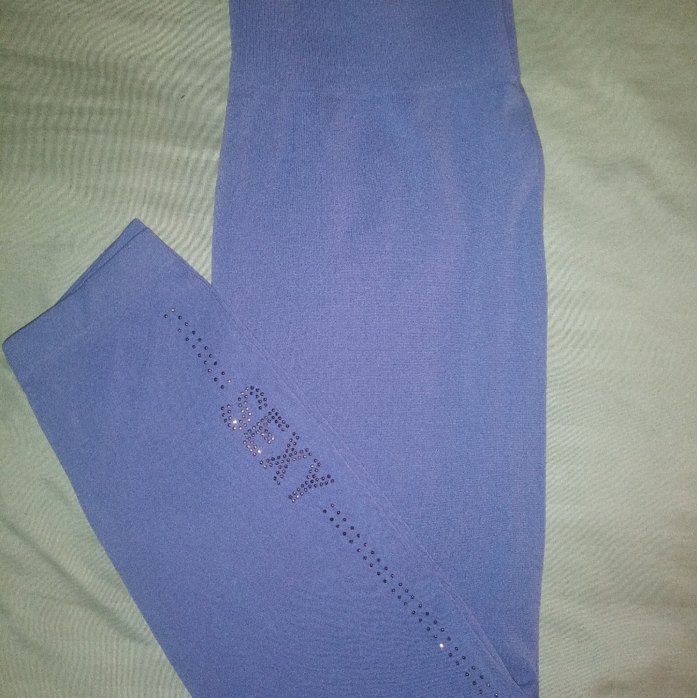 Knee length thin leggings